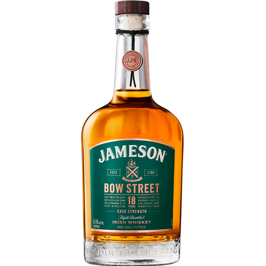 Jameson Bow Street 18 Year Cask Strength Irish Whiskey 750ml