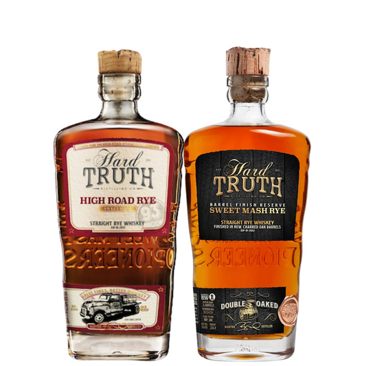 Hard Truth High Road Rye & Double Oaked Bundle 2x750ml