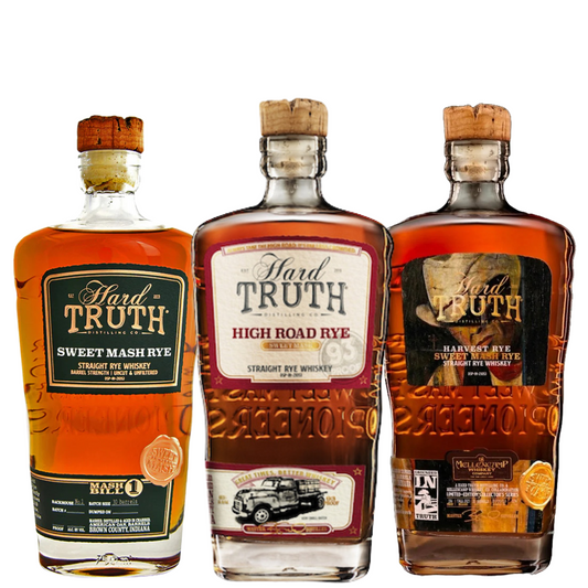 Hard Truth Harvest, Sweet Mash, High Road Rye Bundle 3x750ml