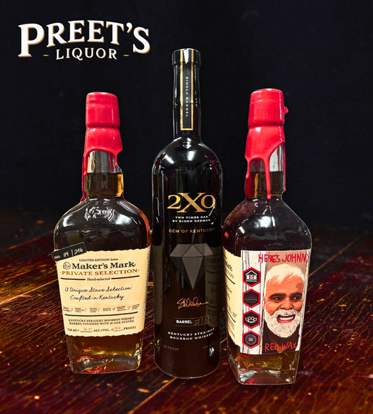 2XO and Maker's MarkSingle Barrel Pick By David Rick House Bundle