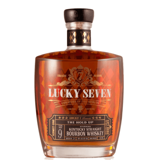 Lucky Seven Spirits The Hold Up 9-Year Straight Bourbon Whiskey 750ml - Preet's Barrel