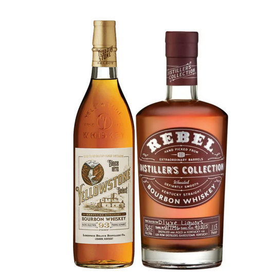 Rebel Distillers Collection & Yellow Stone Select Barrel Bundle