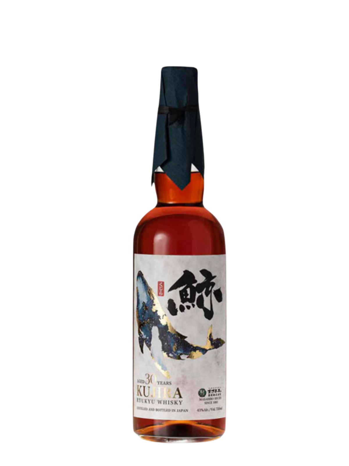 Kujira Ryukyu 30 Year Old Single Grain Whiskey 750ml