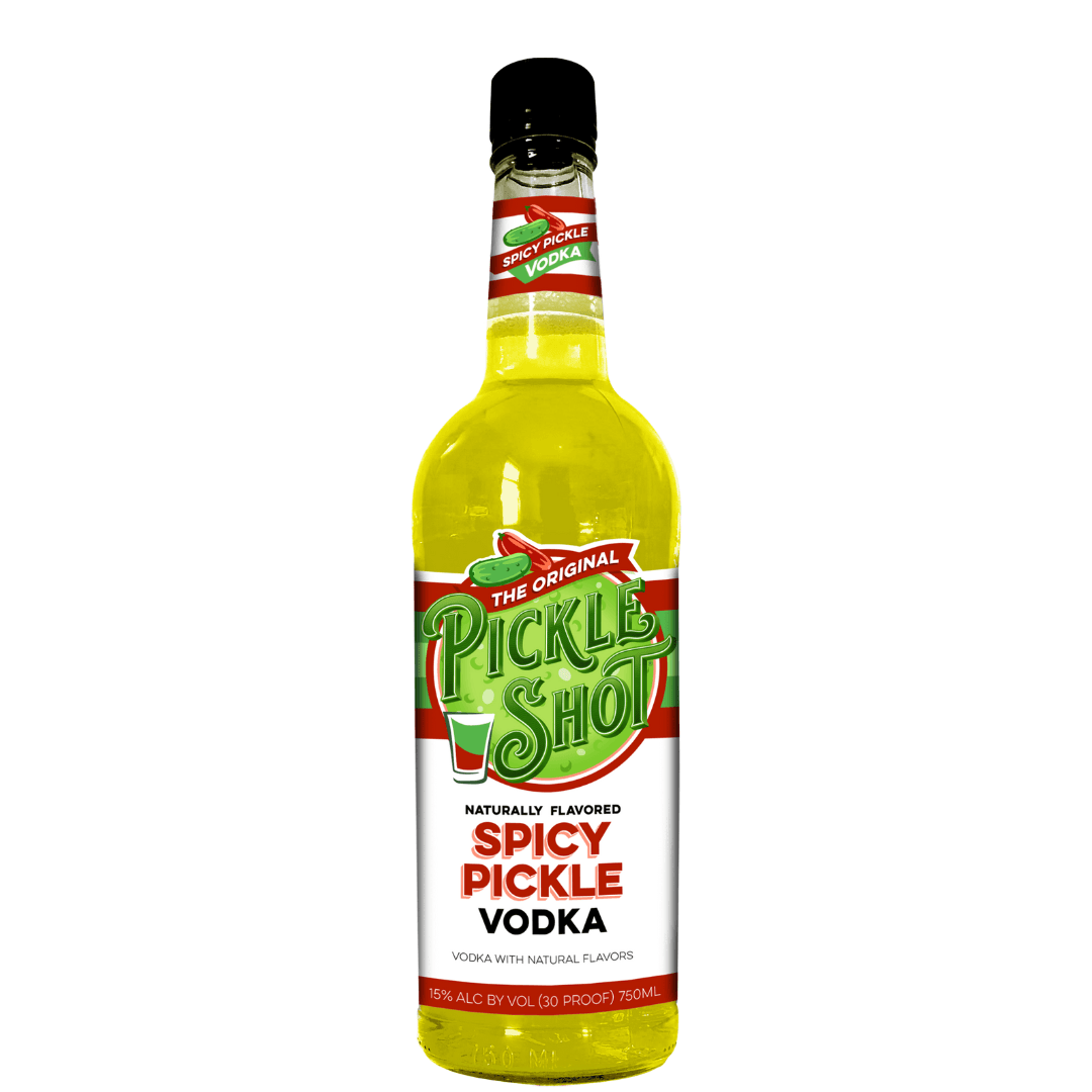 The Original Pickle Shot Spicy Vodka,.