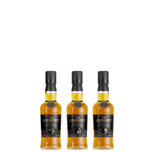 The Glenlivet Single Malt Scotch Spectra 200ml x 3 - Preet's Barrel