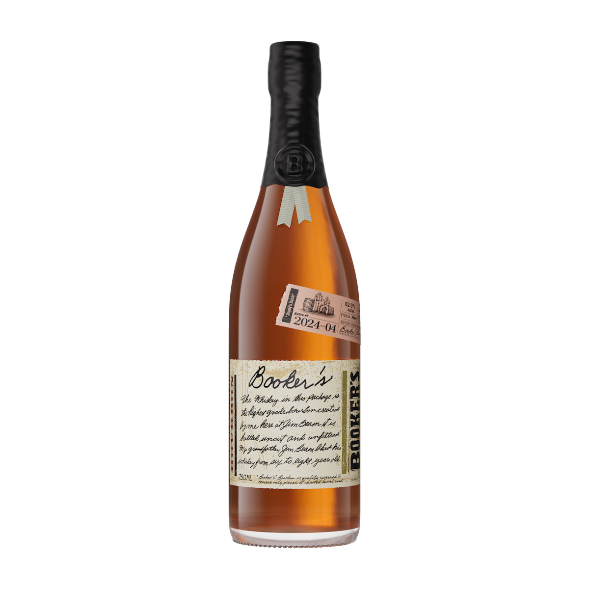 Booker's Uncut and Unfiltered Small Batch 2024-04 750ml – Preet's Booker's Uncut and Unfiltered Small Batch 2024-04 750ml – Preet's