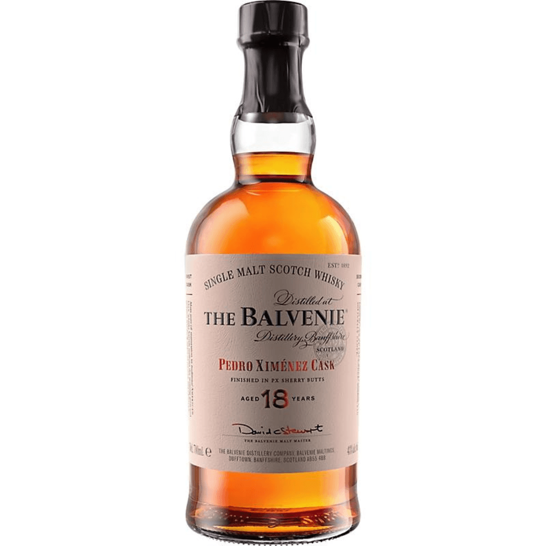 The Balvenie 18 Years Old Pedro Ximenez Cask Single Malt Scotch The Balvenie 18 Years Old Pedro Ximenez Cask Single Malt Scotch