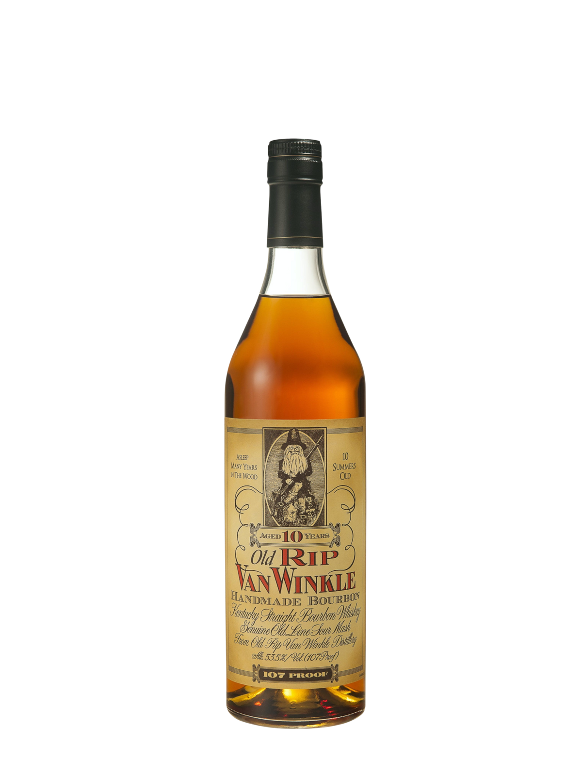 Old Rip Van Winkle 10 Year Bourbon Whiskey 750ml'