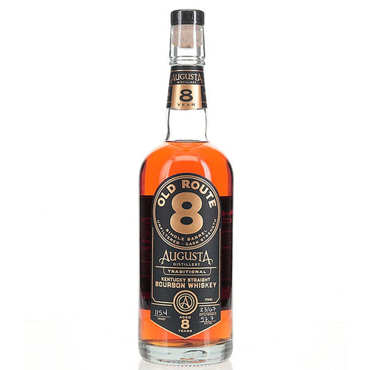 Augusta Old Route 8 Years Old Cask Strength Bourbon 750ml