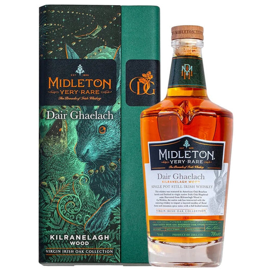 Midleton Single Pot Still Irish Whiskey Very Rare Dair Ghaelach Kilranelagh Wood Tree no 1, 114 Proof