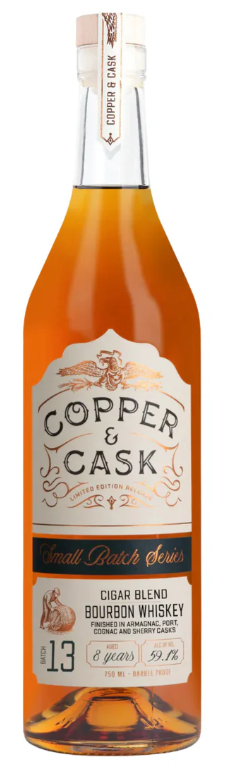 Copper & Cask 8-Year Cigar Blend Whiskey Batch 13 750ml