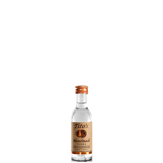 Tito's Handmade Vodka 50ml'.