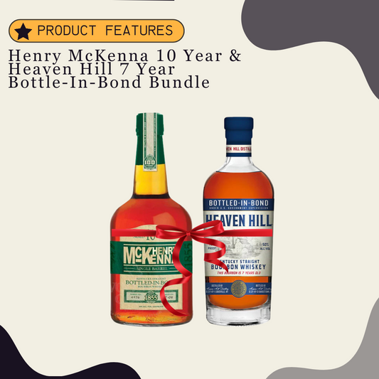 Henry McKenna 10 Year & Heaven Hill 7 Year Bottle-In-Bond Bundle