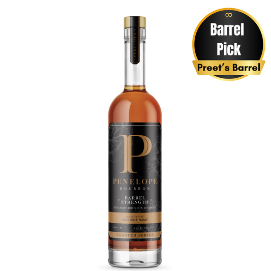 Penelope Toasted Series Barrel Strength Straight Bourbon Whiskey,..
