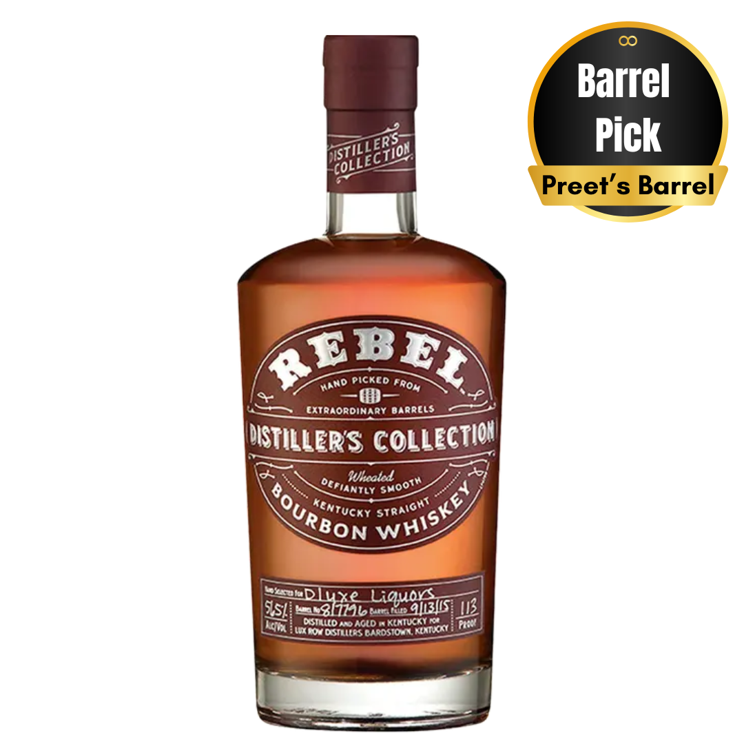Rebel Distiller's Collection 113 Proof Single Barrel Select- Single Barrel Pick 750ml