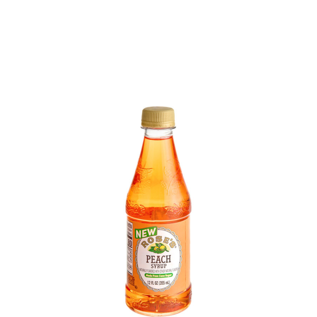ROSES PEACH SYRUP 355ML