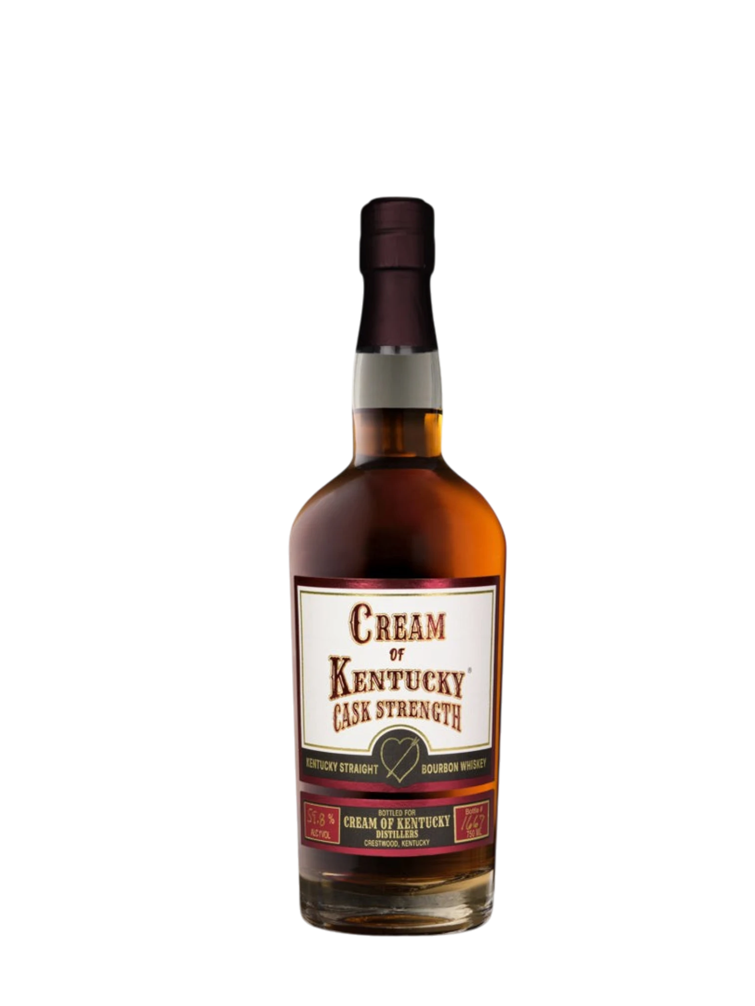Cream Of Kentucky Cask Strength Bourbon Whiskey 750ml
