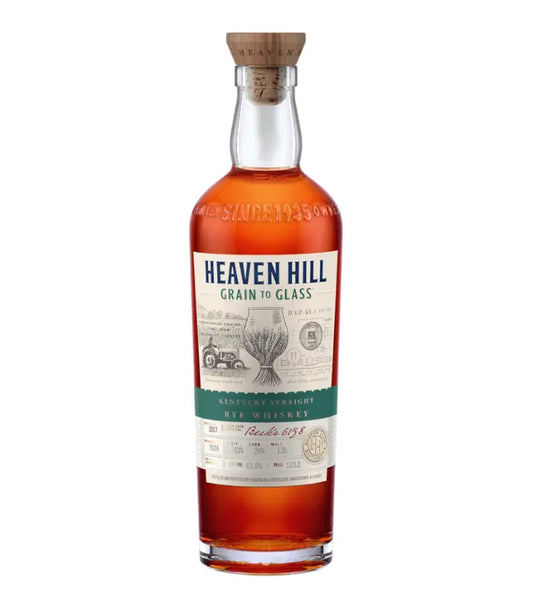 Heaven Hill Grain To Glass Rye Whiskey 700ml