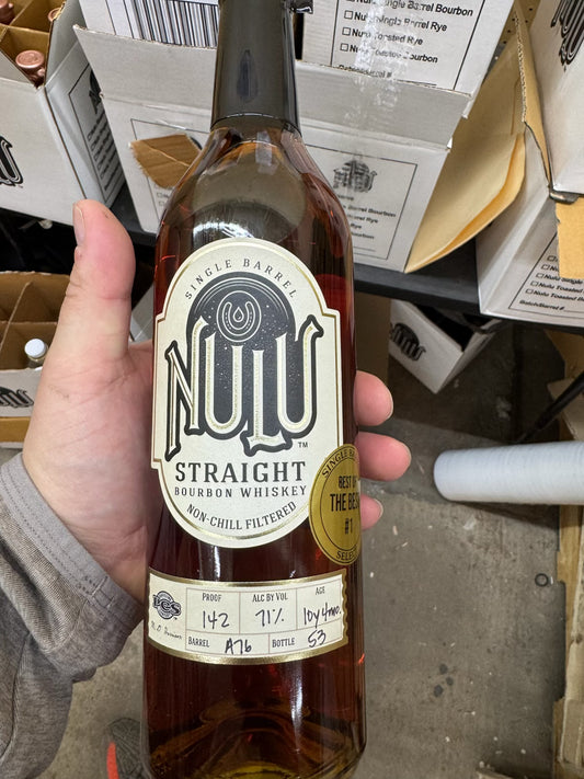 Nulu 10Yr 4mo Hazmat 141.9 Proof Preet Spl Barrel Pick 750ML