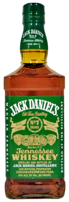 Jack Daniel's Old No. 7 Brand Green Label Tennessee Whiskey 1.75L
