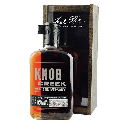 Knob Creek 25th Anniversary Single Barrel Bourbon Whiskey 750ml