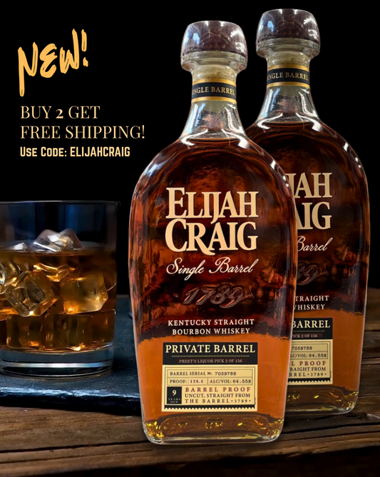 Elijah Craig Private Barrel, Barrel Proof 9 Years Old 750ml - Barrel Pick