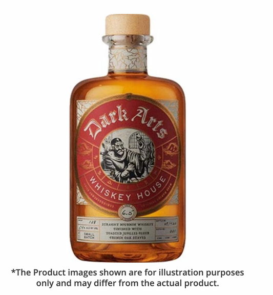 Dark Arts Whiskey House 7.5 Years Old Barely Legal Bourbon Small Batch Straight Bourbon Whiskey