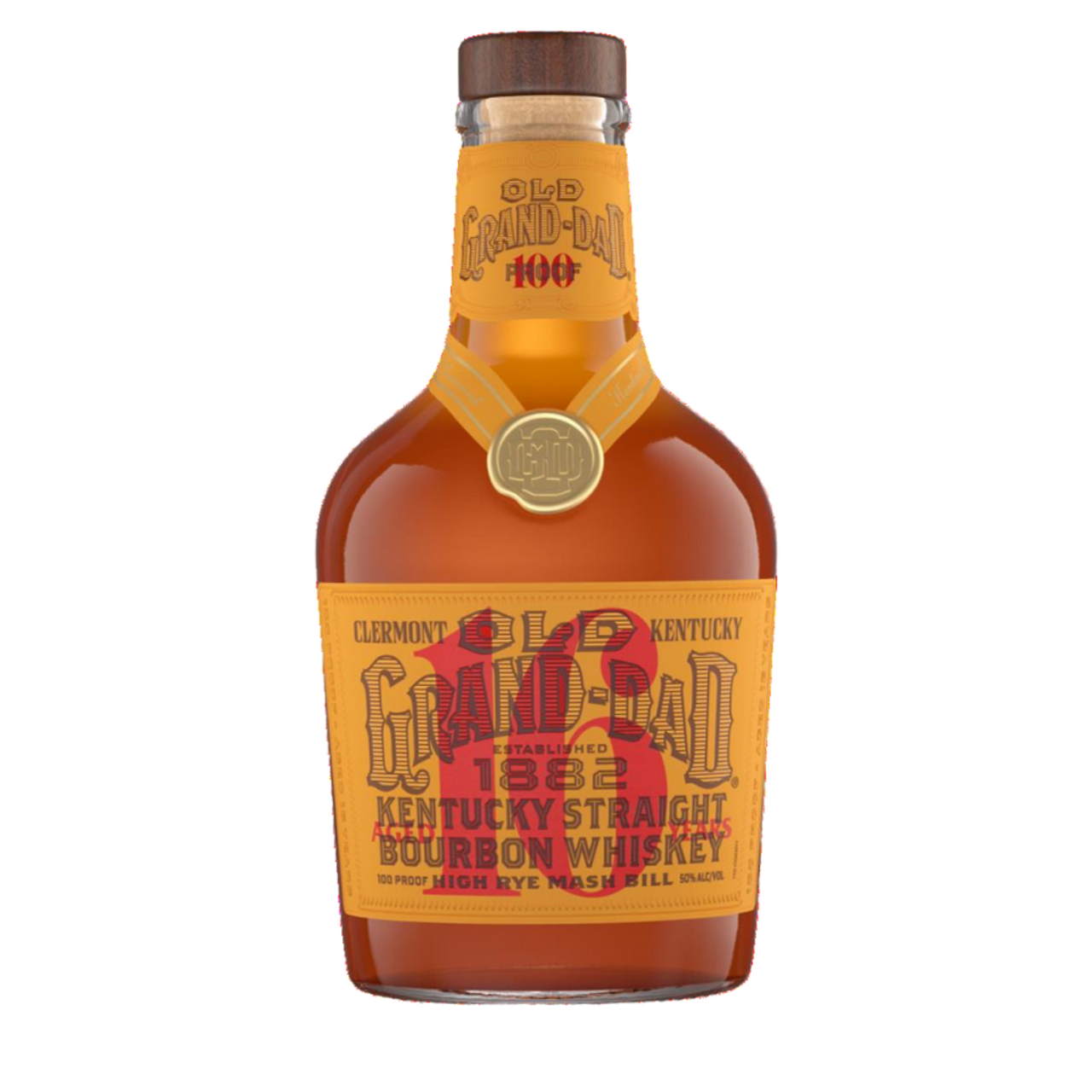 Old Grand Dad 16 Year Old High Rye Bourbon Whiskey 750ml