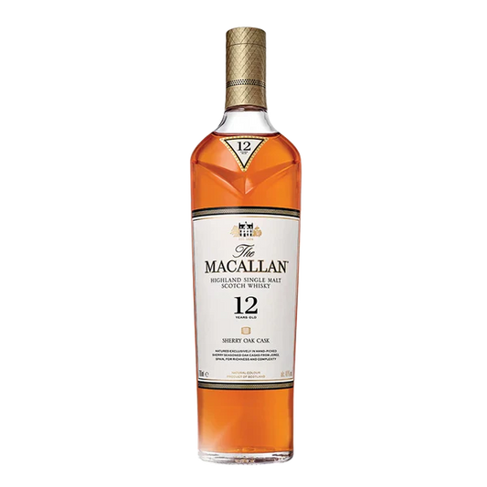 The Macallan 12 Year Sherry Oak Single Malt Scotch Whisky,.