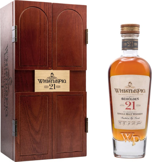 WhistlePig The Béhôlden 21 Years Old 750ml