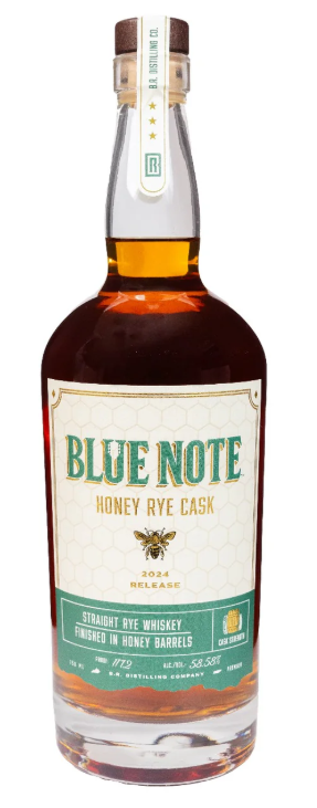 Blue Note Honey Rye Cask Whiskey Proof 116.49, 750ml @ Preet liquor