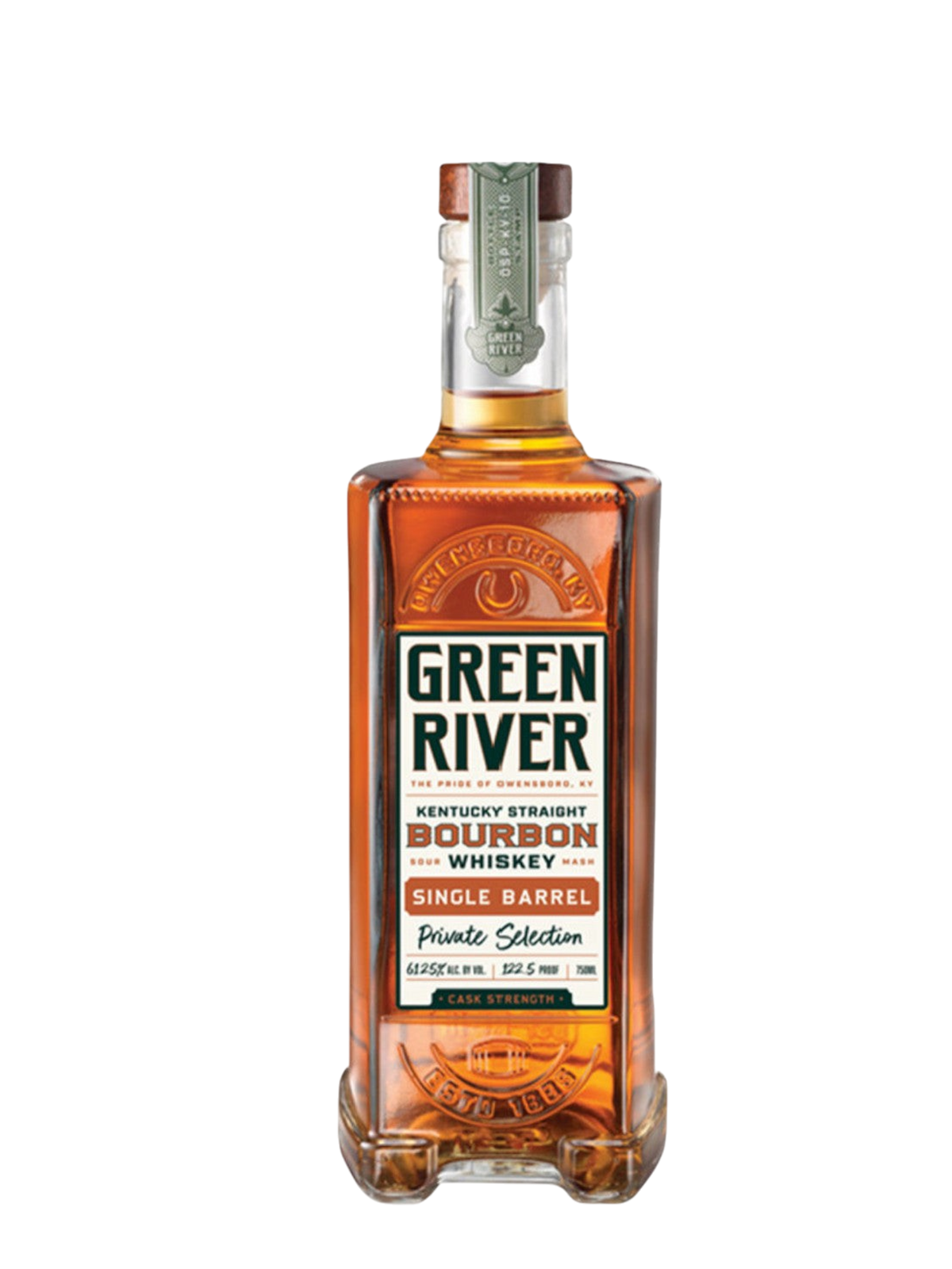 Green River Single Barrel Private Selection Preet Barrel Pick 125.8 proof 750ml