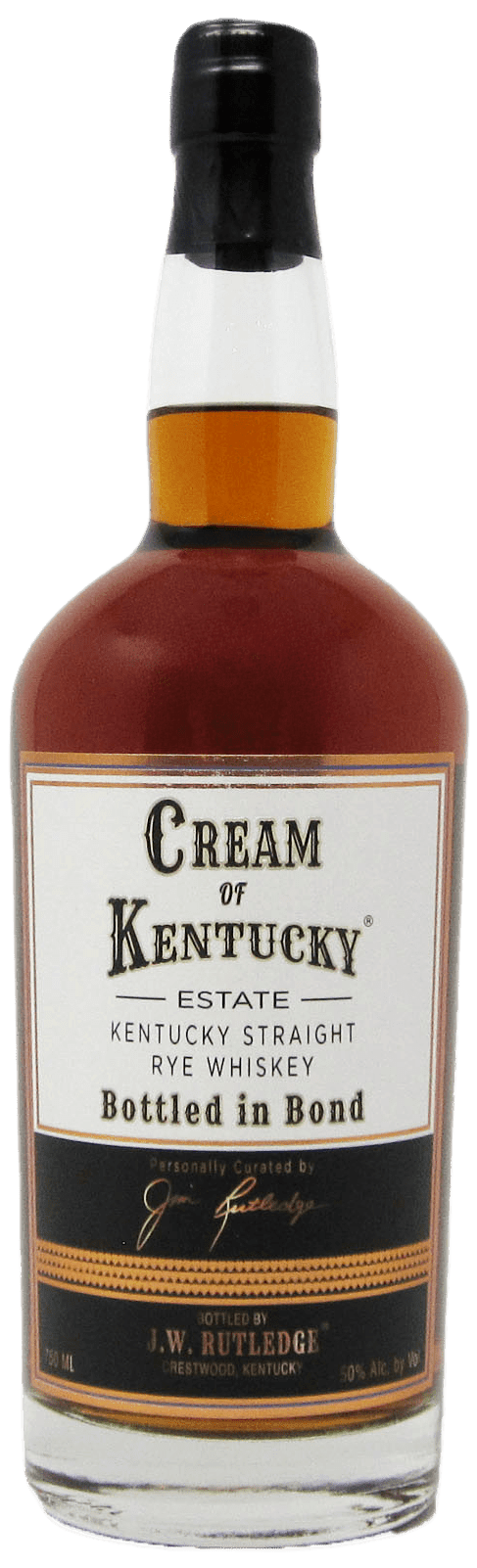 Cream Of Kentucky Estate Bottled In Bond Kentucky Straight Rye Whiskey 750ml - Preet's Barrel