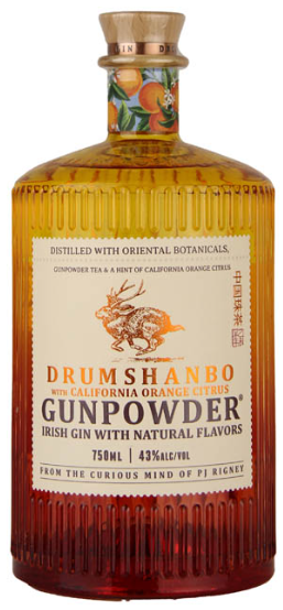 Drumshanbo Gunpowder Orange Citrus Irish Gin 750mL