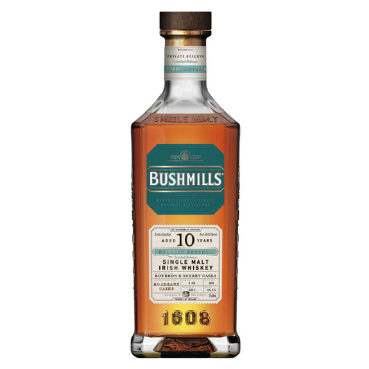 Bushmills Private Reserve 10 Bourbon Cherry Cask.,.750