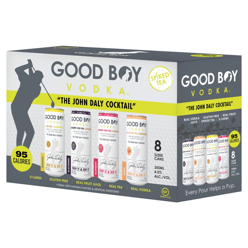 Good Boy Vodka 'The John Daly Cocktail' 8Pk Cans