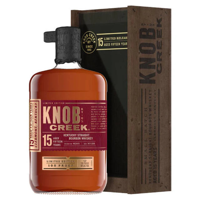 Wooden Box) Knob Creek 15 Years Old Limited Edition 750ml Wooden Box) Knob Creek 15 Years Old Limited Edition 750ml
