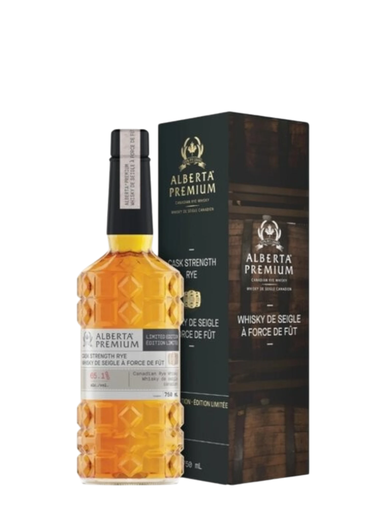 Alberta Premium Cask Strength Rye Whiskey 750Ml