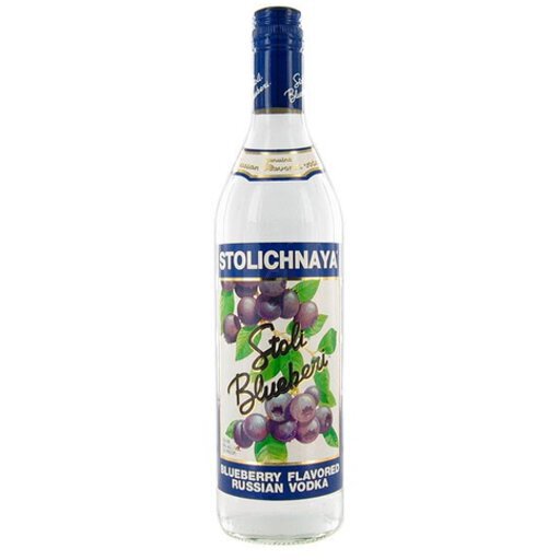 Stolichnaya Stoli Blueberry Vodka 750ml