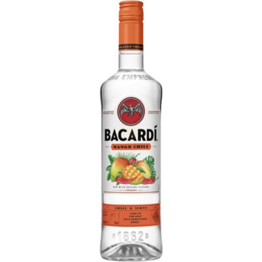 Bacardi Mango Chile Rum With Natural Flavours'..