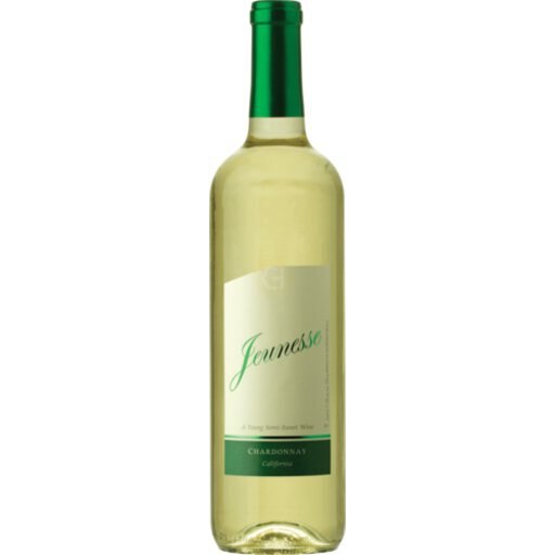 Jeunesse Chardonnay Semi Sweet Wine White 750ml – Preet's Liquors