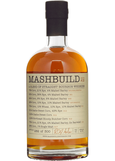 Mashbuild Peak Barrel Blend Bourbon Whiskey'..