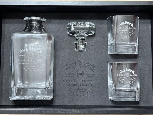 Jack Danial ,Single Barrel Personal Collection Decanter Set