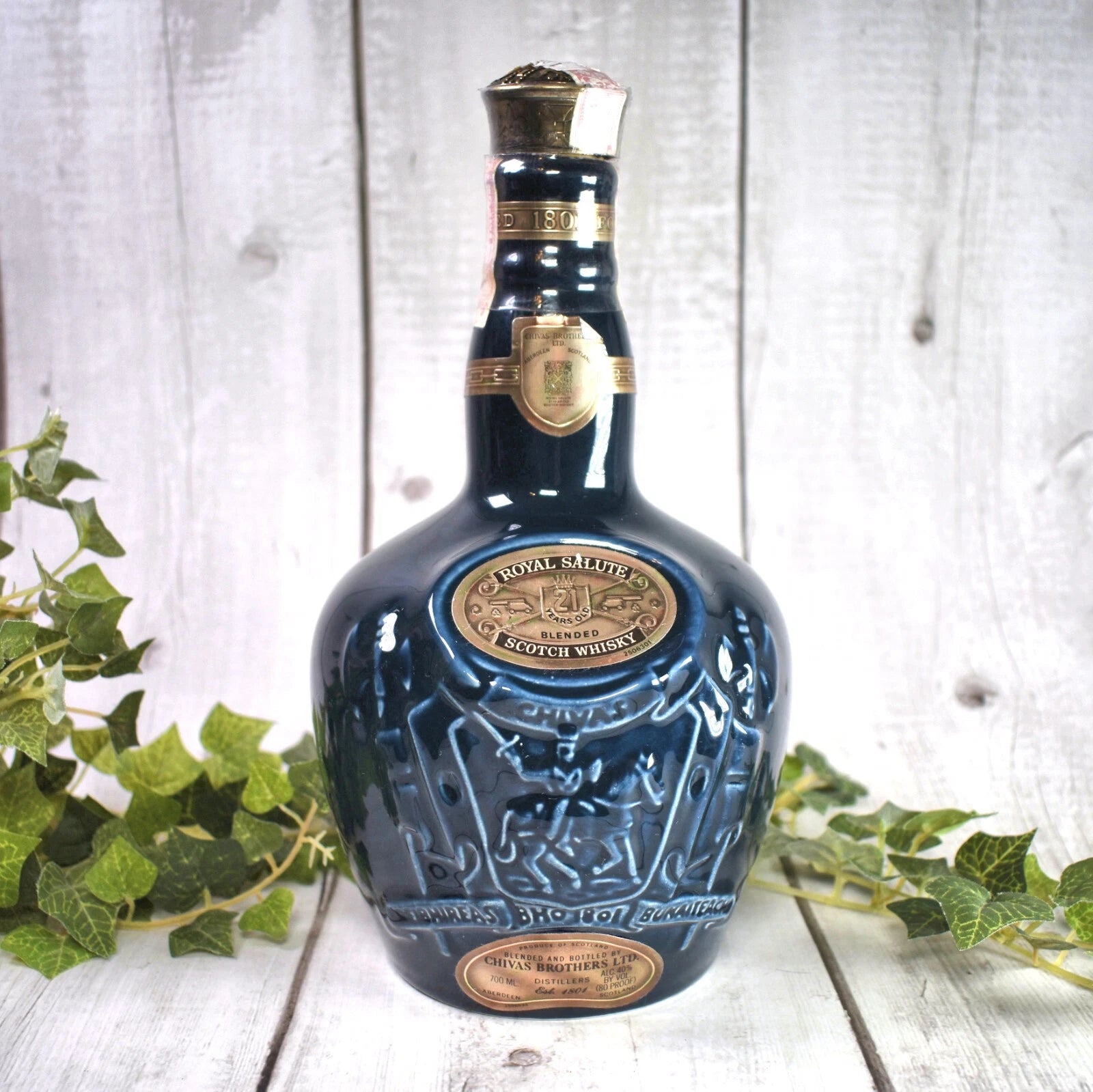 Blue Chivas Brothers Limited Edition Royal Salute Scotch Whisky Blue Chivas Brothers Limited Edition Royal Salute Scotch Whisky