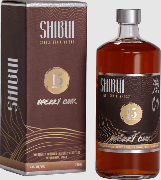 Shibui Whiskey  15 Years Single Grain Sherry Cask  750ml