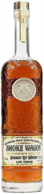 Smoke Wagon Blenders Select Straight Rye Whiskey.,.