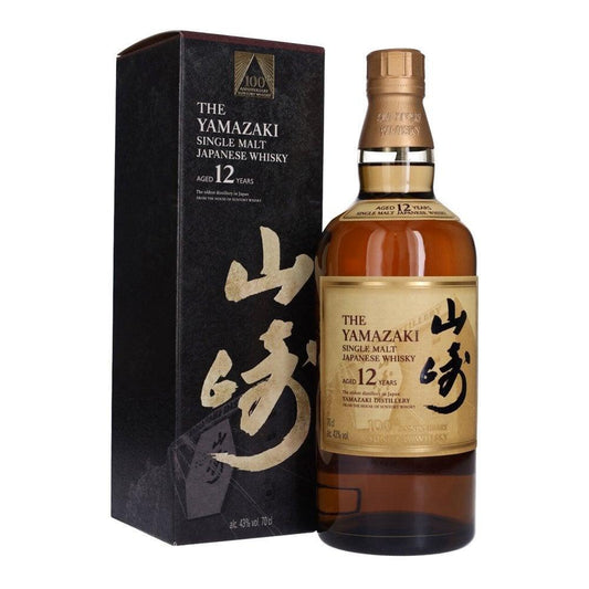 The Yamazaki 12 Years Old 100th Anniversary Limited Edition Japanese Whisky 750ml - Preet's Barrel