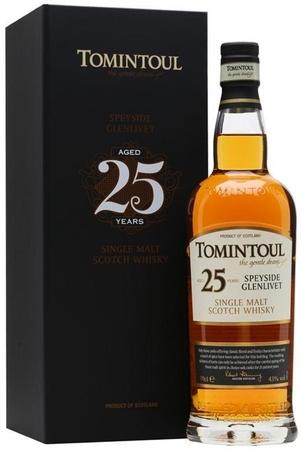 Tomintoul 25 Years Old Single Malt Whiskey 750ml