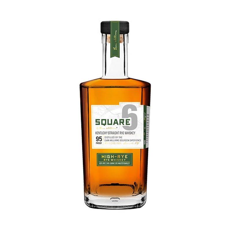 Evan Williams Square 6 Rye bottle