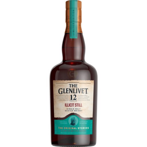 Glenlivet Illicit Still 12 Years Old Single Malt Scotch'.